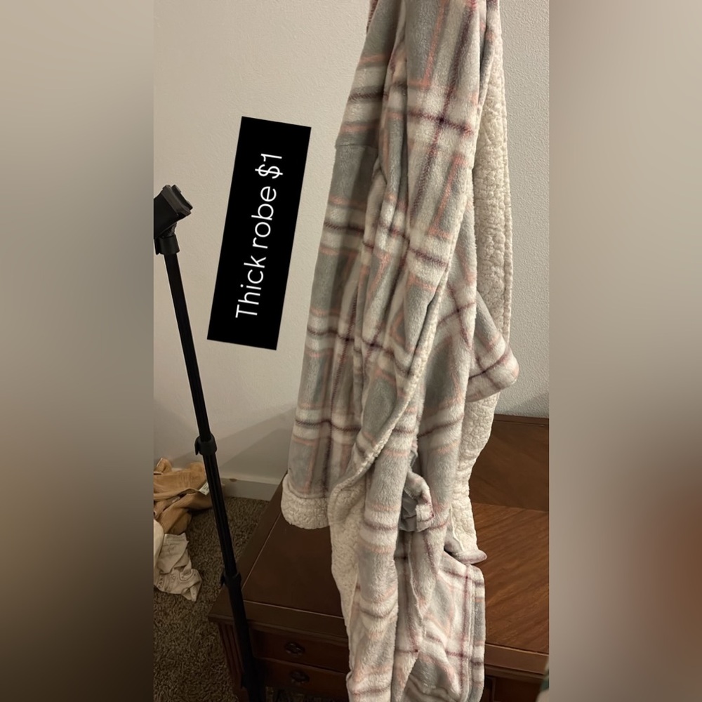 Thick robe